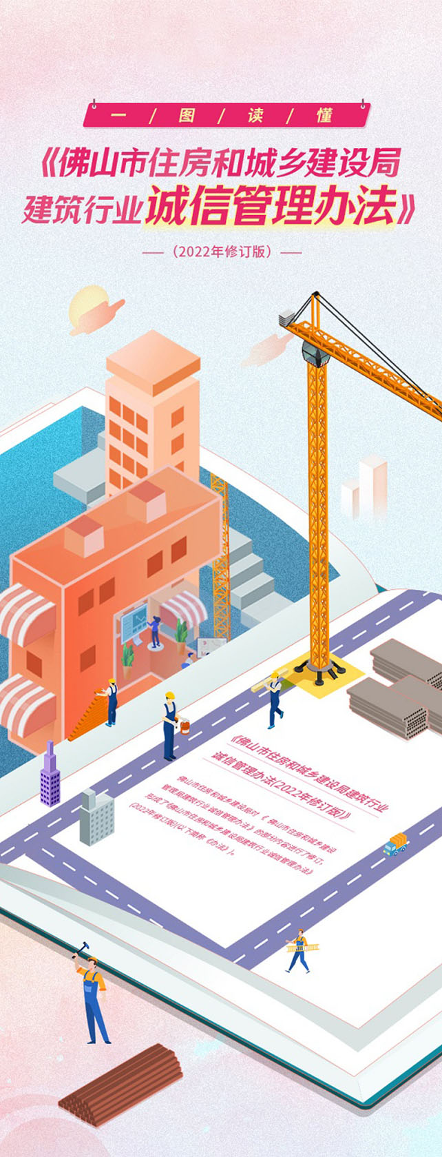 一图读懂 | 《佛山市住房和城乡建设局建筑行业诚信管理办法(2022年修订版)》